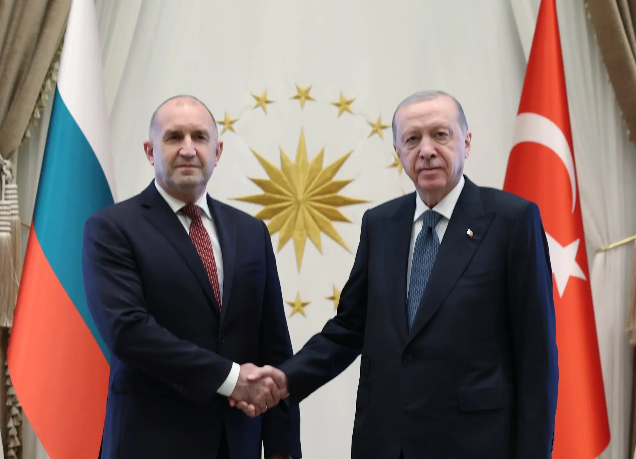 Cumhurbaşkanı Erdoğan, Bulgaristan Başbakanı ile görüştü