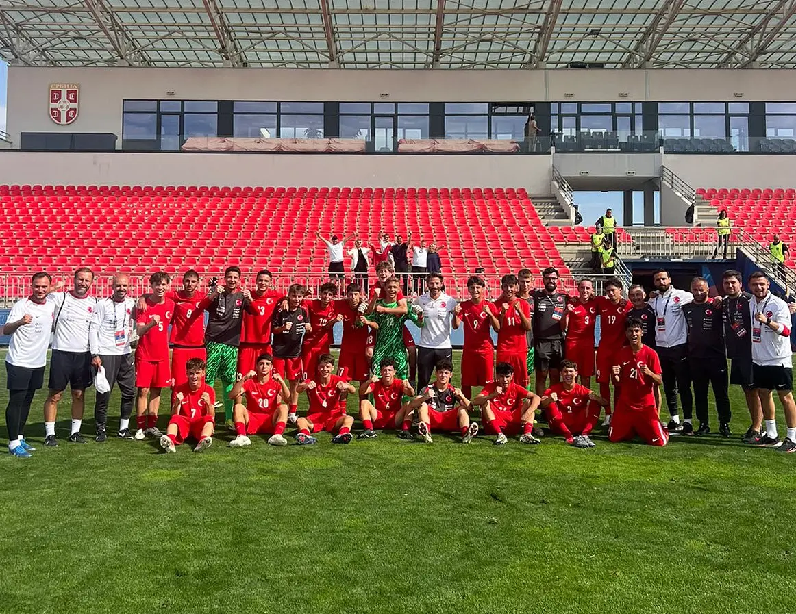 U15 Millî Takım, UEFA Turnuvası'nı Kazandı