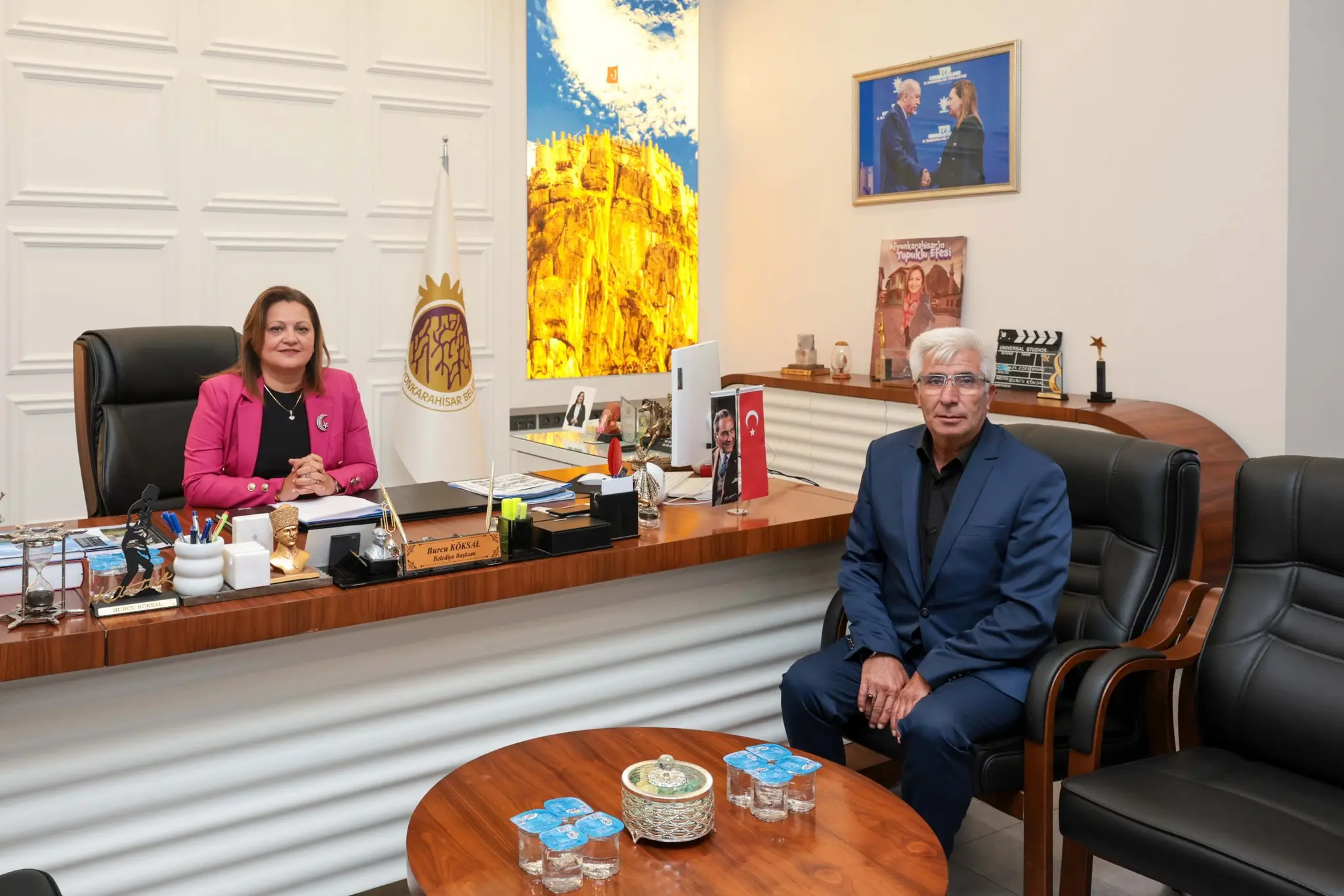 Muhtar Selami Aksoy ile görüşme gerçekleştirildi