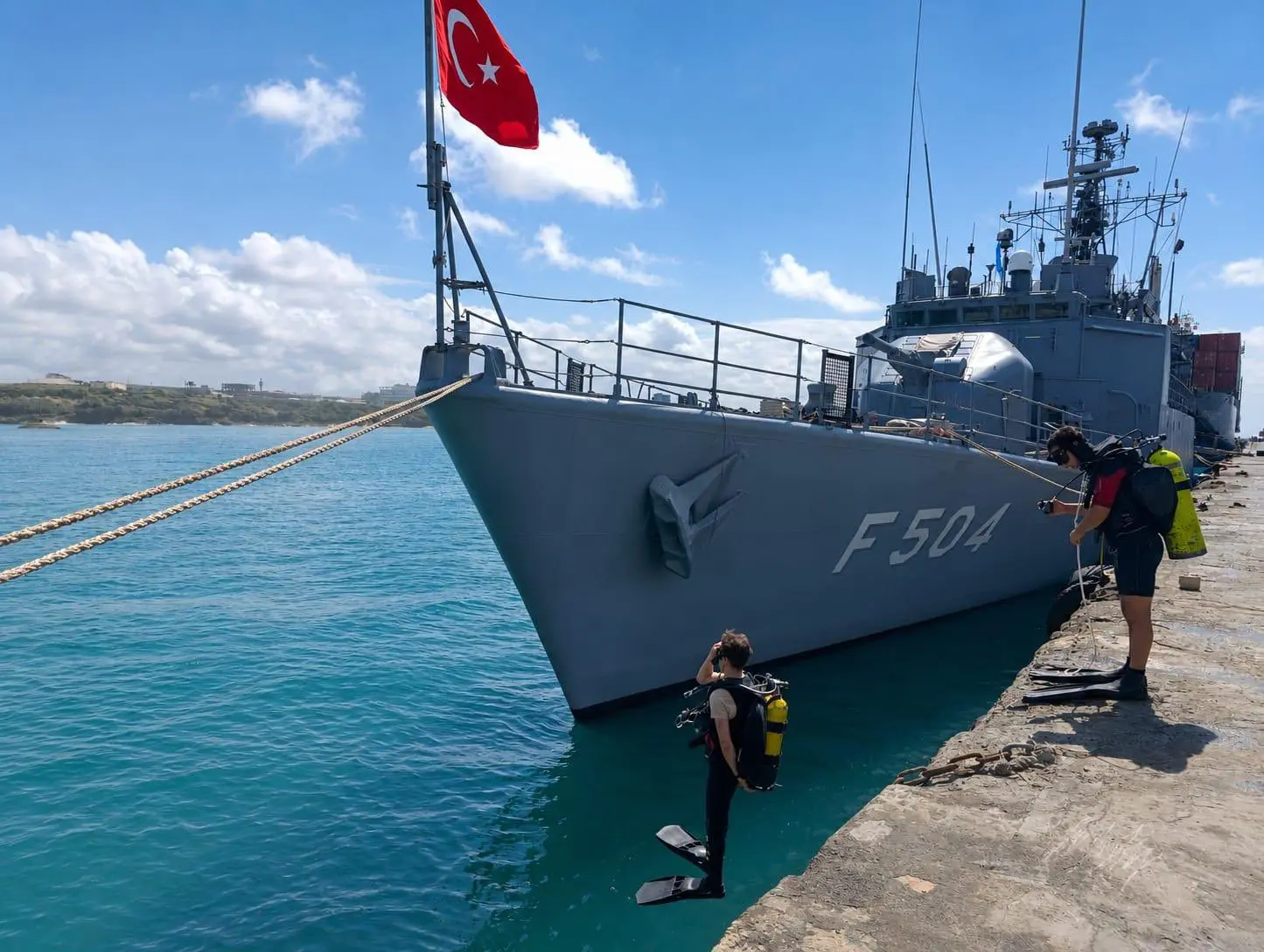 Somali Naval Task Group, TCG Gemileriyle Görevde