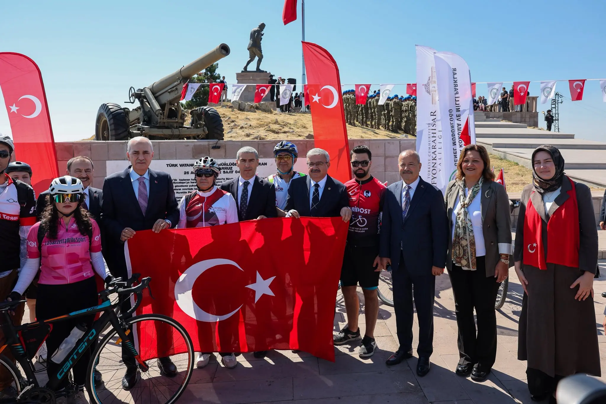 Büyük Taarruz'un 104. yılı Kocatepe'de anıldı