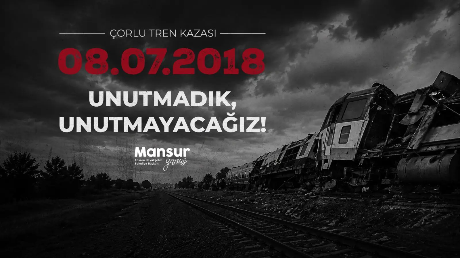 Çorlu tren faciasında kaybedilenler unutulmadı