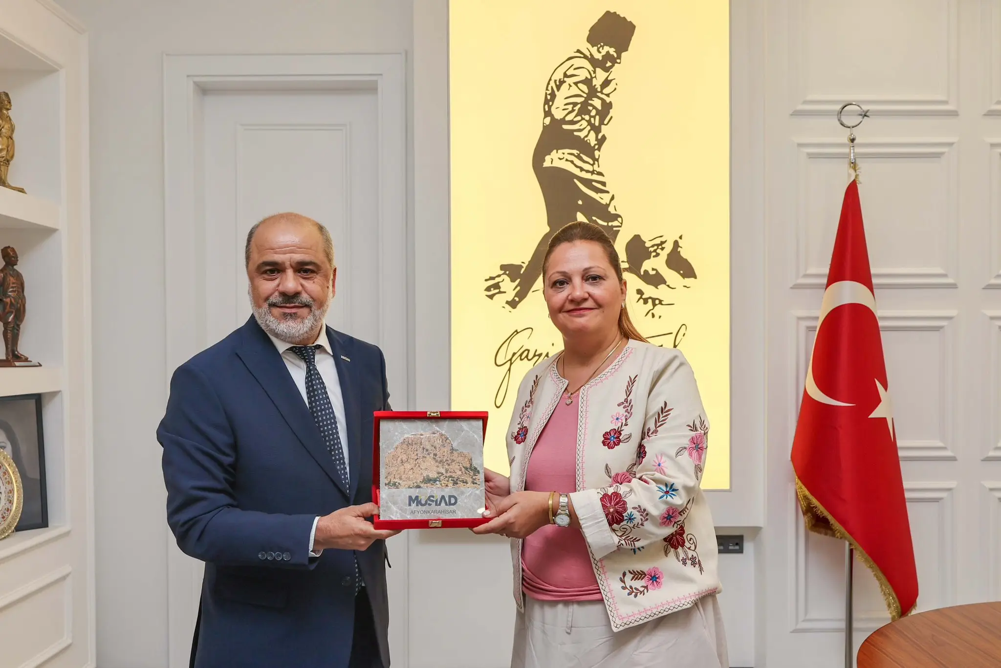 MÜSİAD Afyonkarahisar Şubesi ile toplantı yapıldı