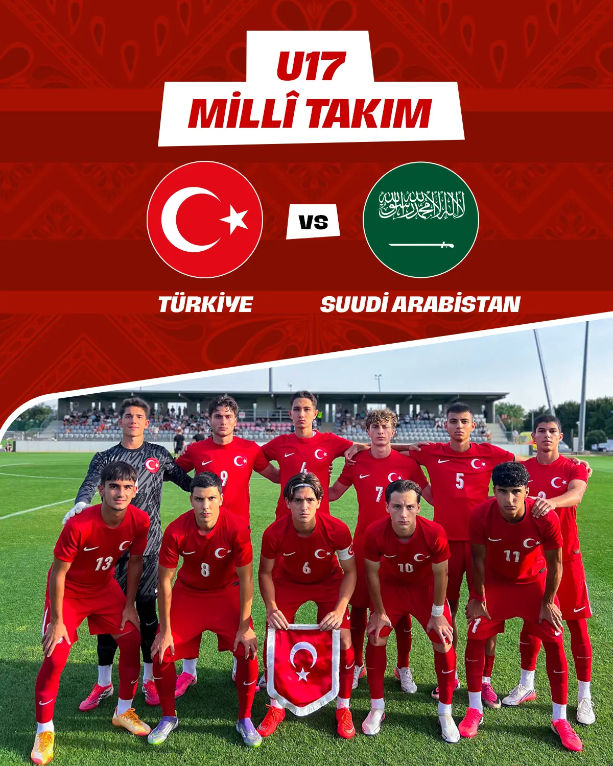 U17 Millî Takım, Suudi Arabistan ile Finalde