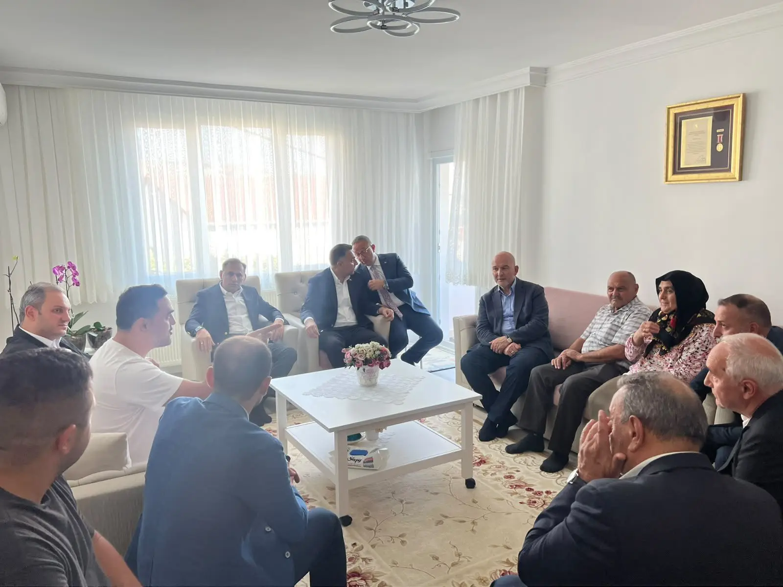 Şehit Çetin Can'ın Ailesi Ziyaret Edildi