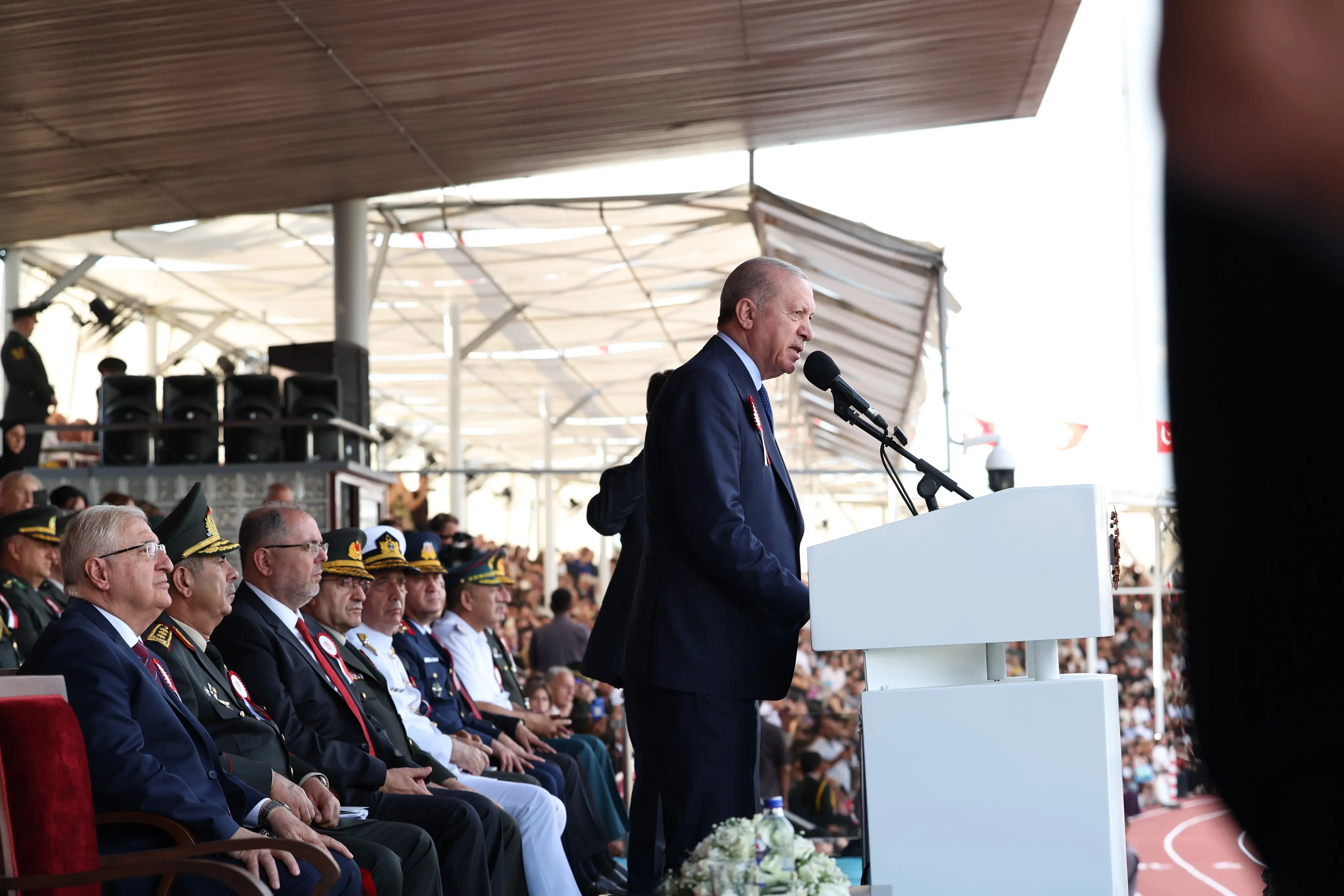 Erdoğan, Subay Mezuniyet Töreninde Konuşma Yaptı