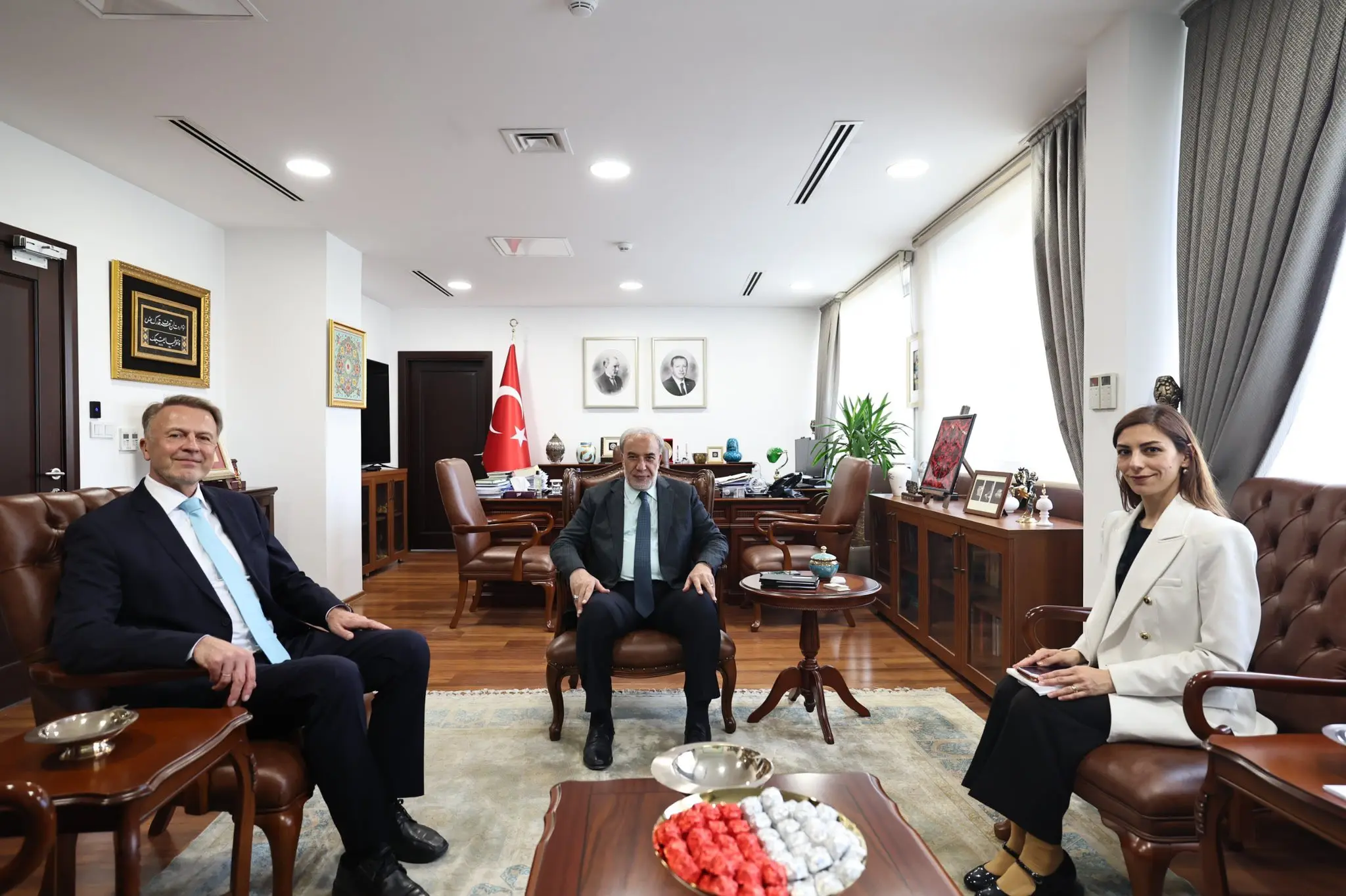 Musa Kulaklıkaya, Aivo Orav ile görüştü