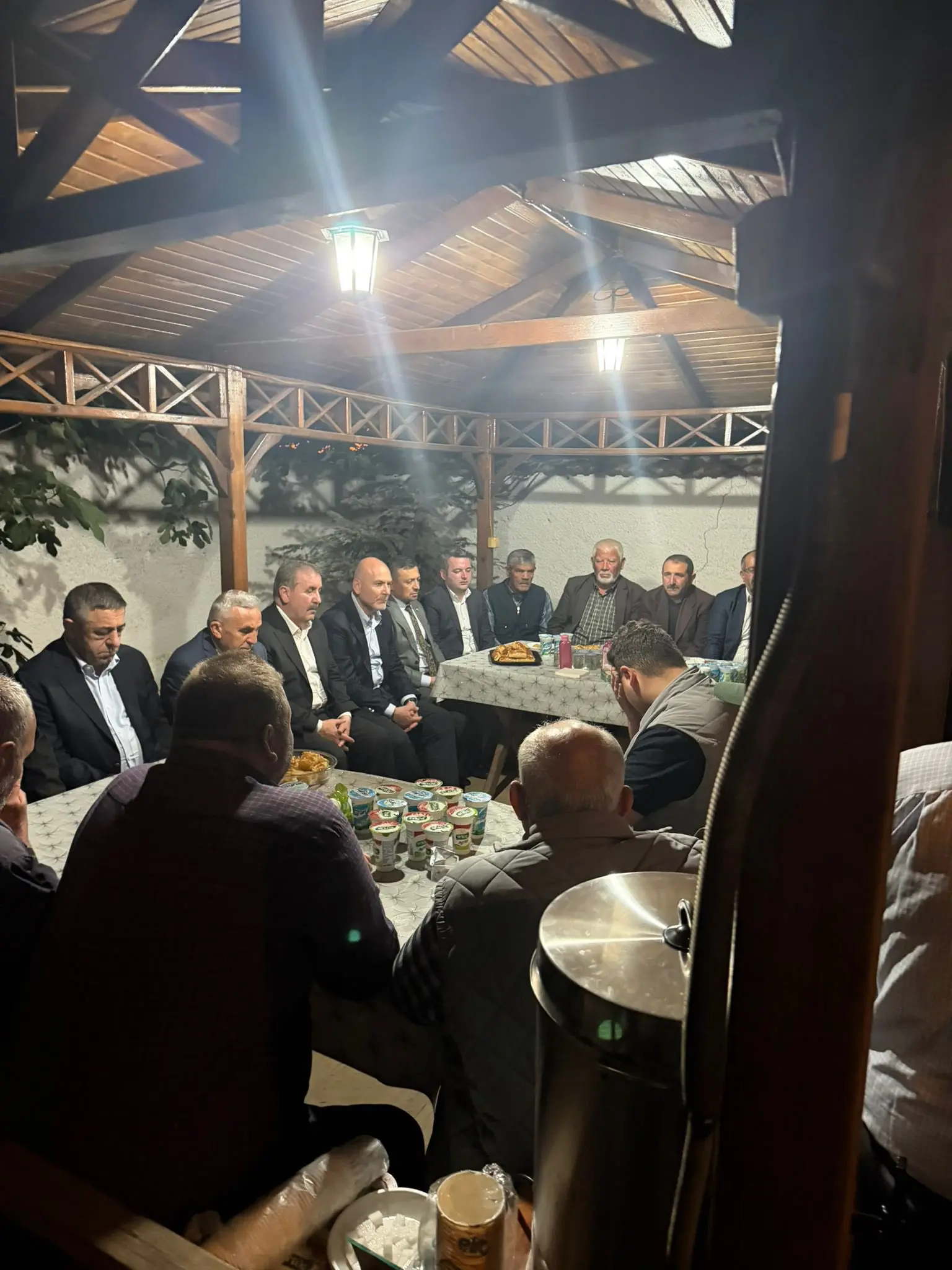 Mustafa Destici'ye taziye ziyareti yapıldı