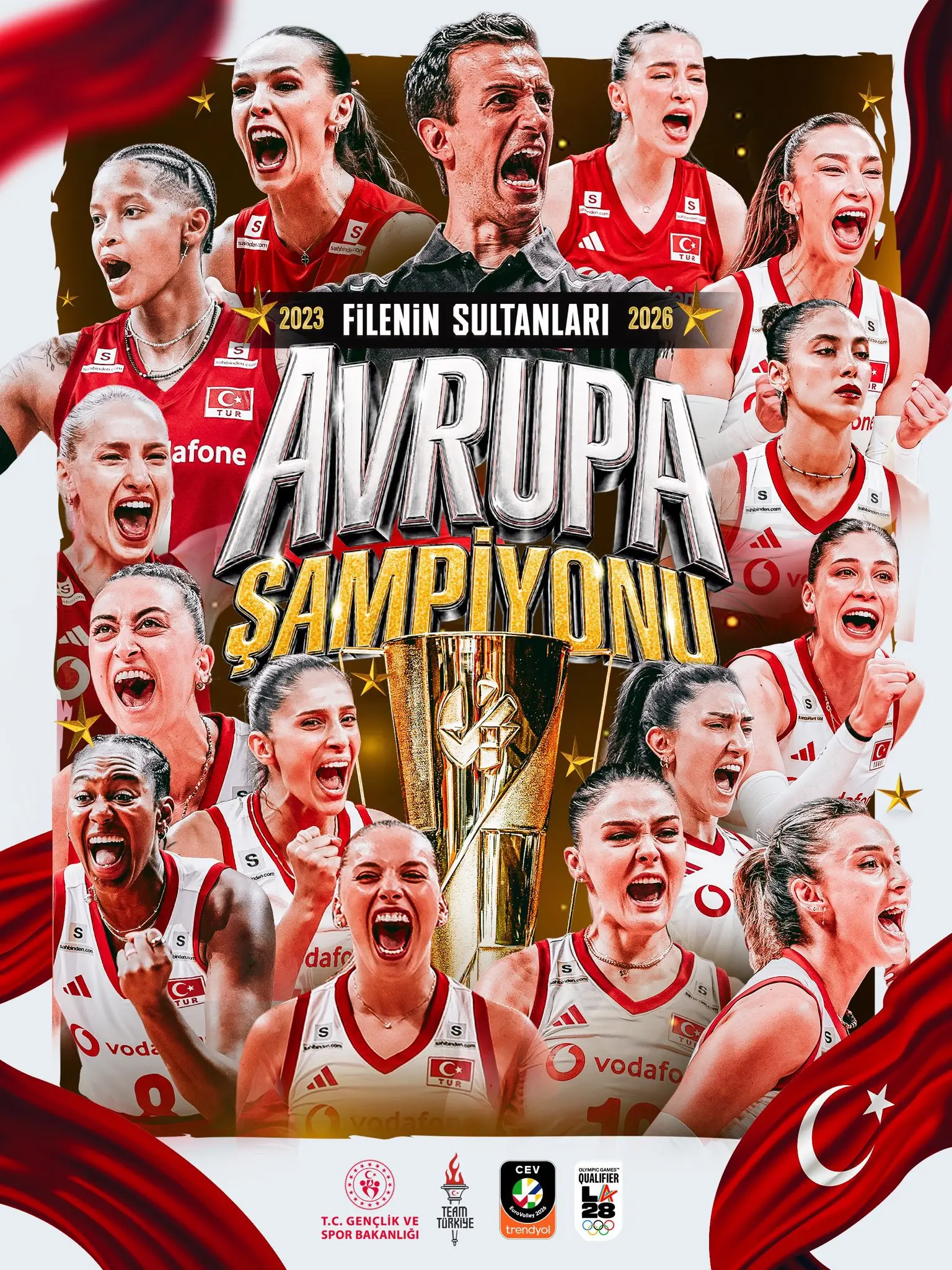 Türkiye, 2026 CEV Avrupa Voleybol Şampiyonu oldu