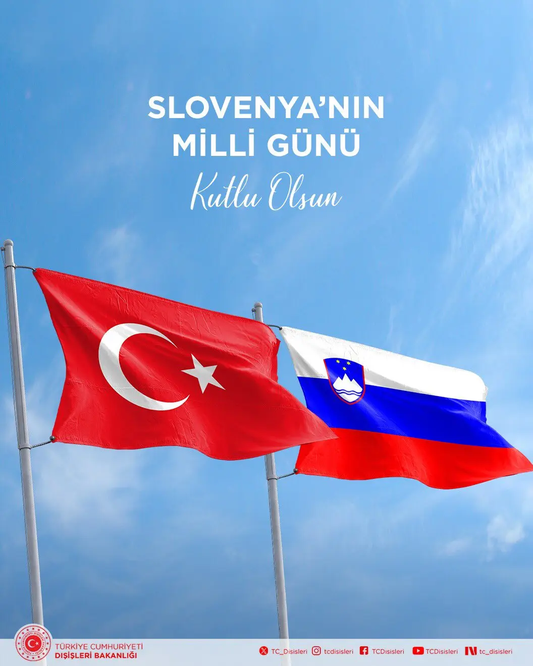 Slovenya'nın Ulusal Günü Kutlandı