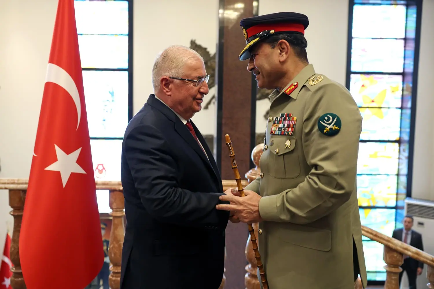 Yaşar Güler, Pakistan Genelkurmay Başkanı'nı ağırladı