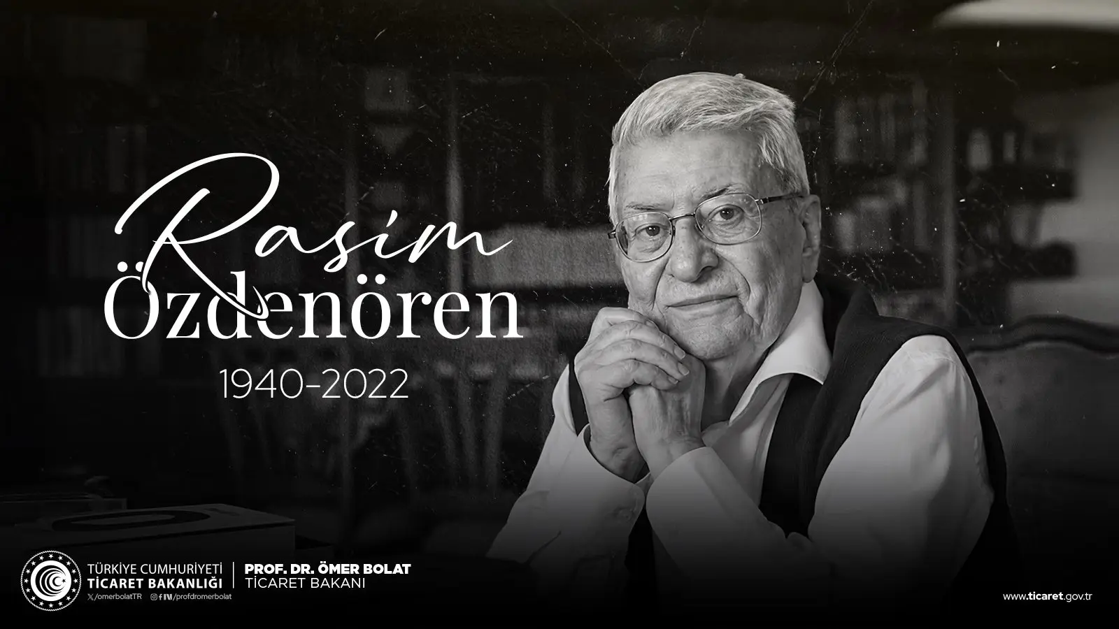 Rasim Özdenören vefatının yıl dönümünde anıldı