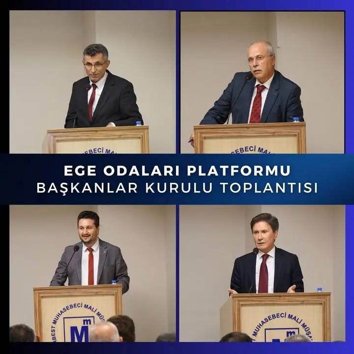 Ege Odaları Platformu Toplantısı İzmir'de Yapıldı