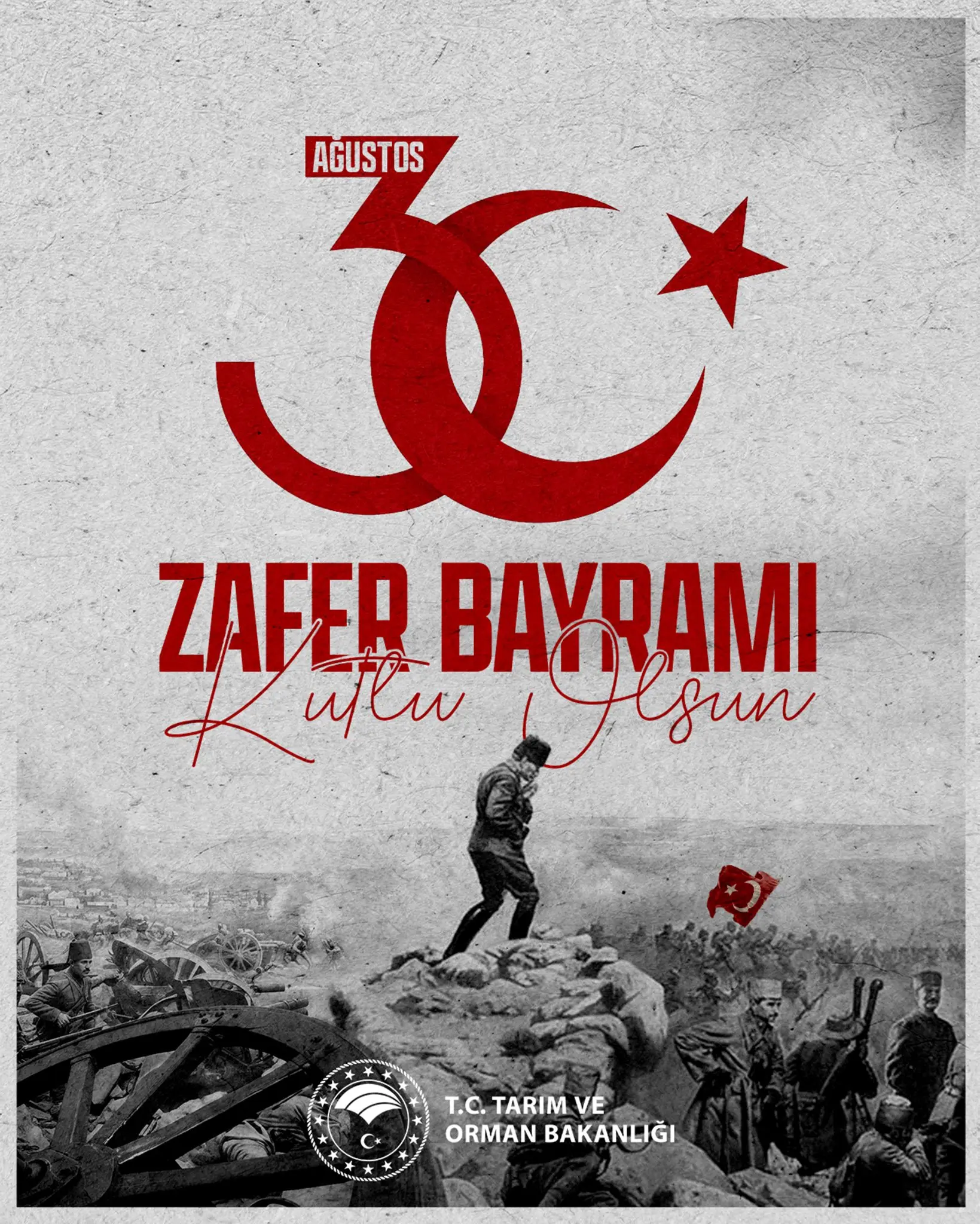 30 Ağustos Zafer Bayramı kutlamaları başladı