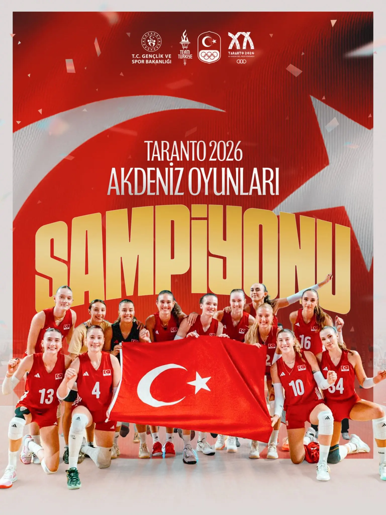 Kadın Voleybol Takımı, İtalya'yı 3-0 yendi