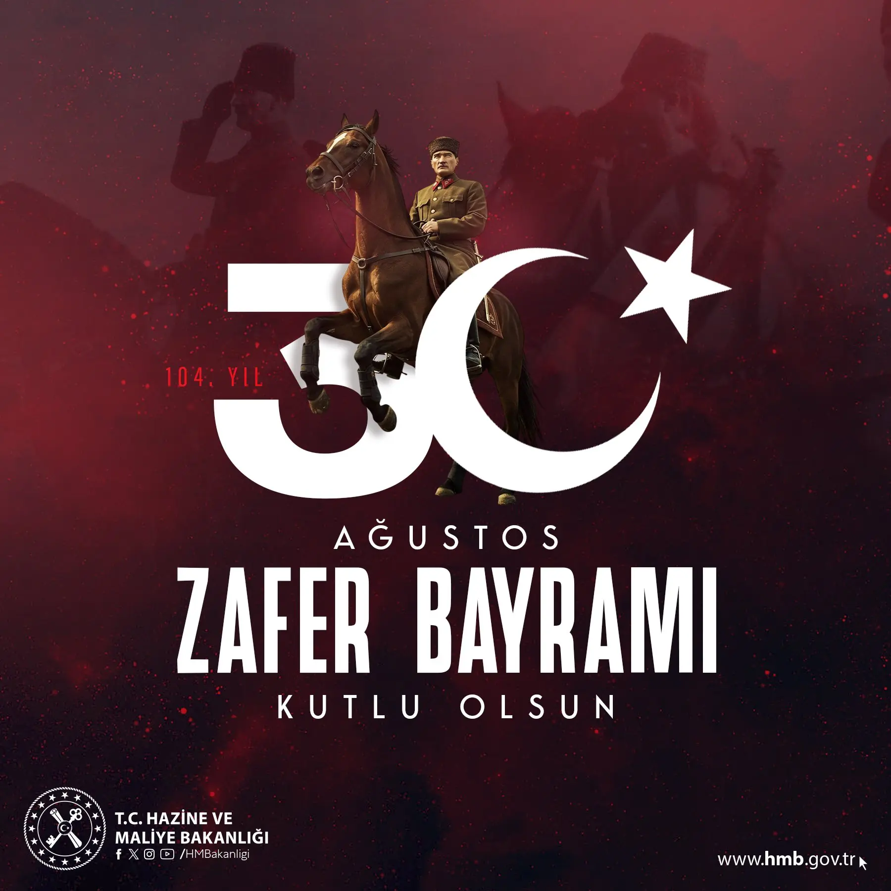 Büyük Zafer'in yıl dönümü coşkuyla kutlandı