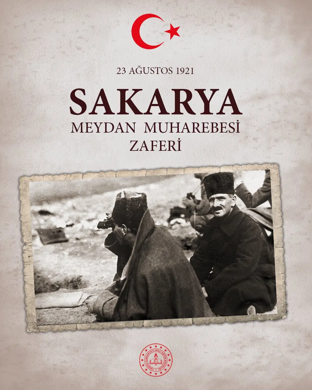 Sakarya Meydan Muharebesi'nin 105. Yıldönümü Kutlandı