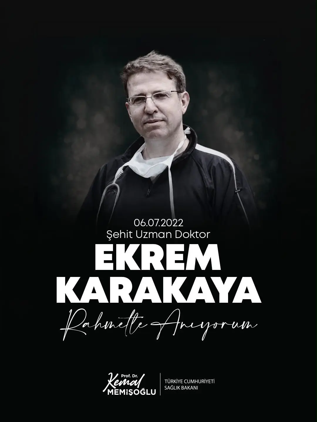Şehit Uzman Doktor Ekrem Karakaya anılıyor