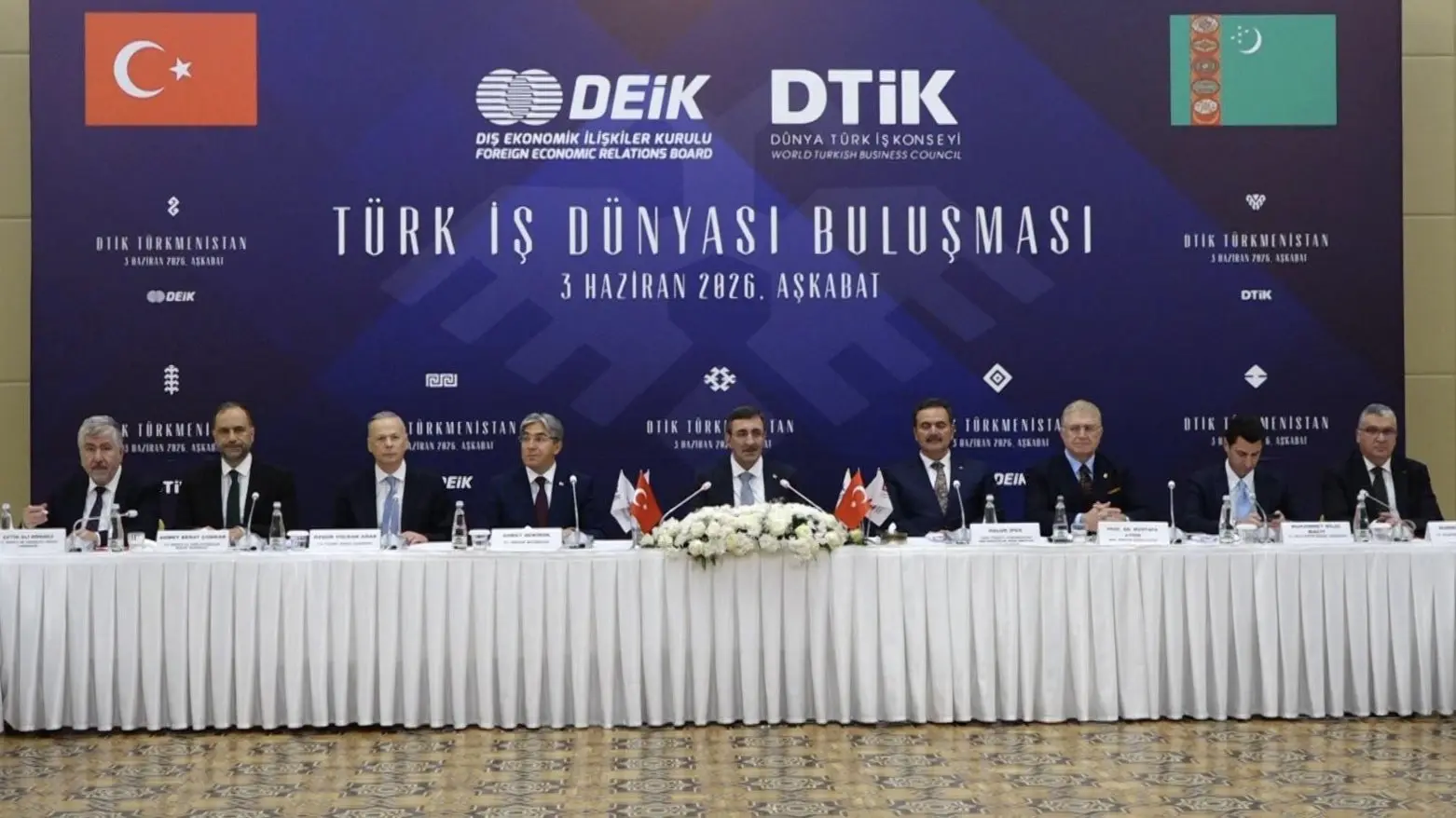 Türk-Türkmen Ekonomik İşbirliği Toplantısı Aşkabat'ta Gerçekleşti