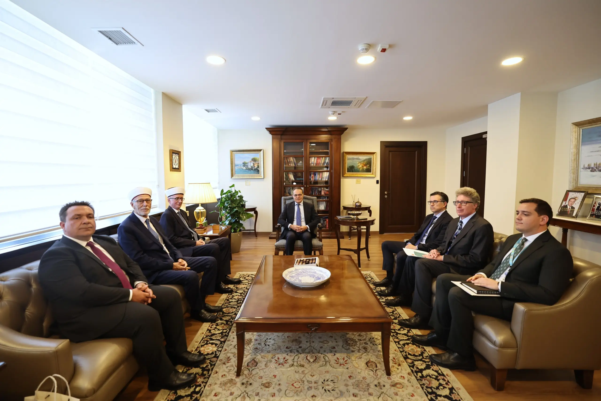 Bozay, Batı Trakya Türkleri ile görüştü