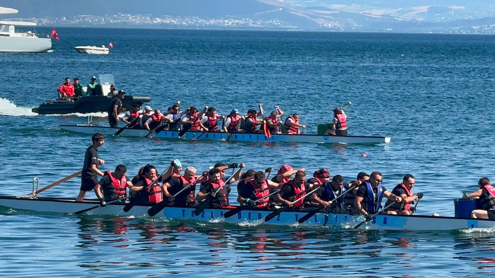 İstanbul Donanma Tersanesi, Rowing Yarışmasında Birinci Oldu