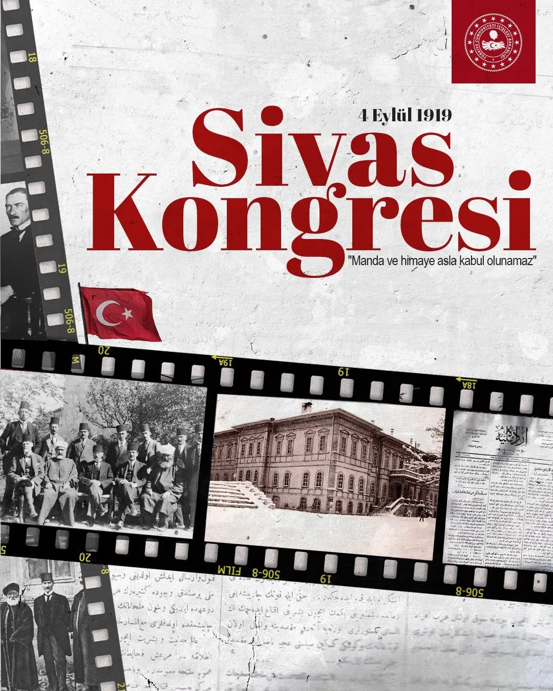 Sivas Kongresi'nin 107. yılı anılıyor