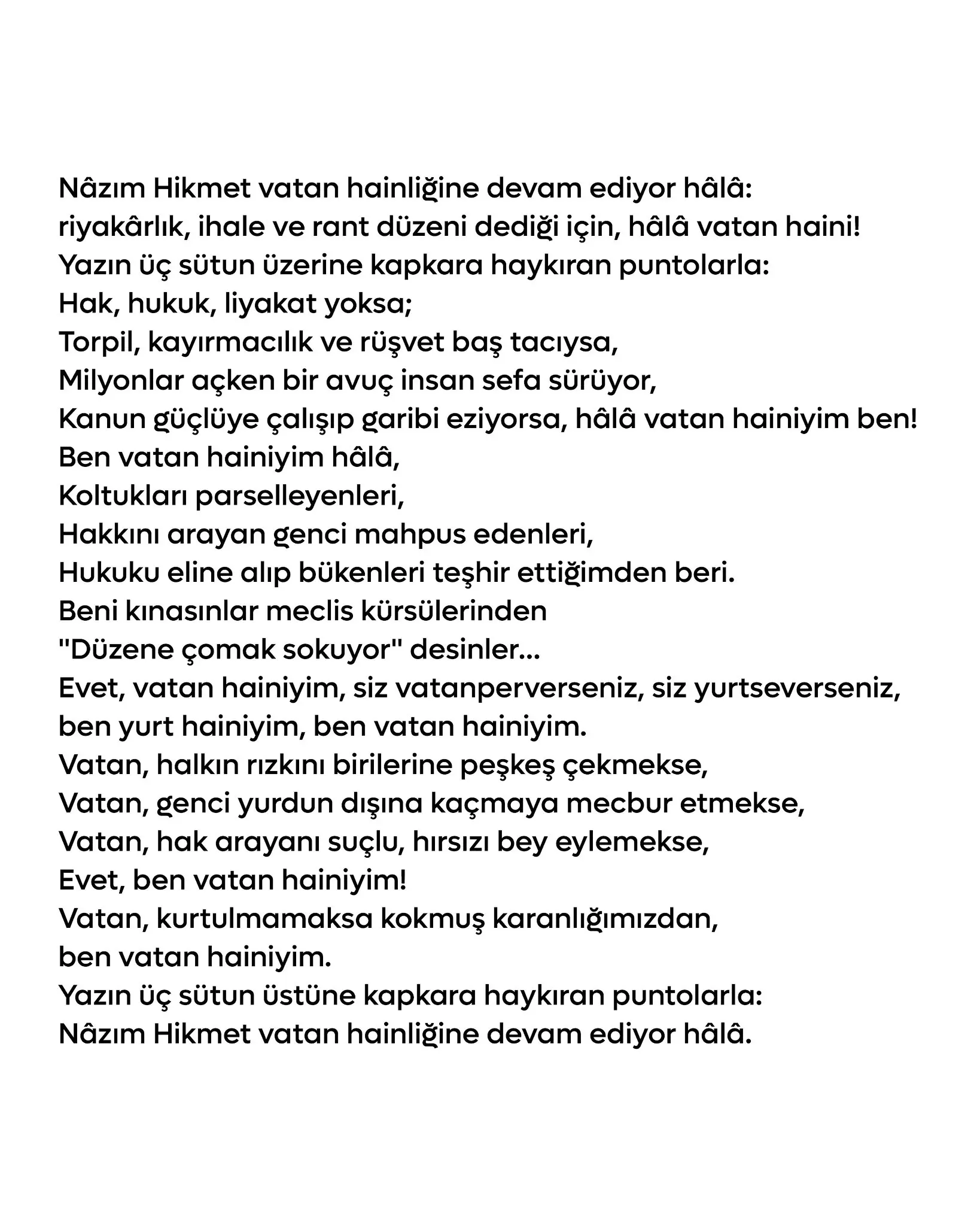 Nazım Hikmet'in günümüzde yazacakları merak konusu