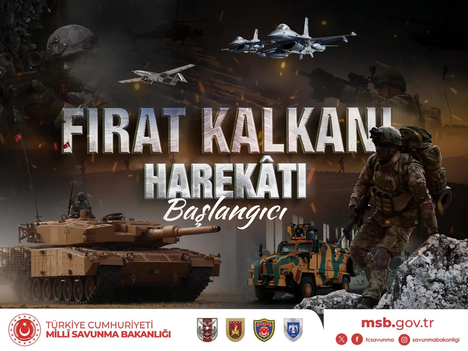 Fırat Kalkanı Harekatı'nın 10. Yıldönümü Kutlandı