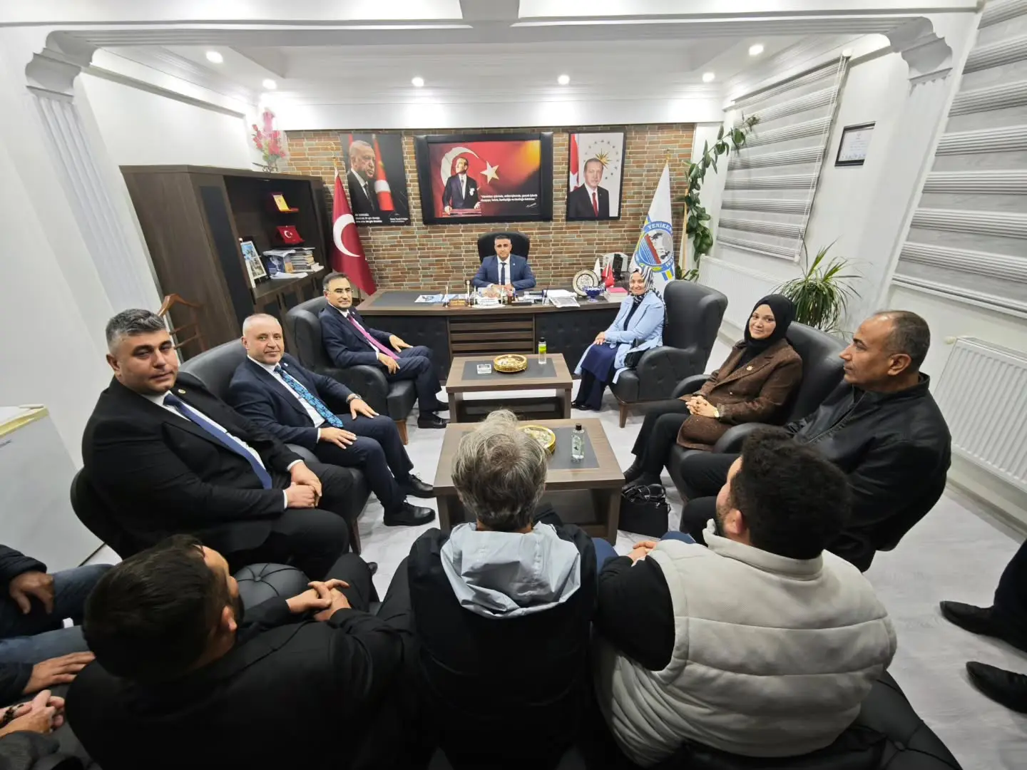 Gediz Yenikent Belediye Başkanı ziyaret edildi