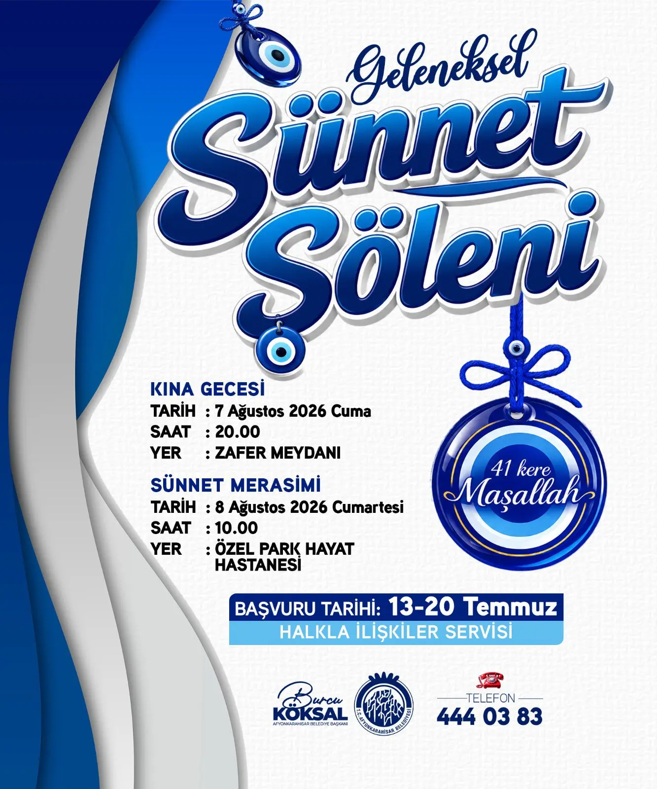 Geleneksel Sünnet Şöleni için başvurular başladı