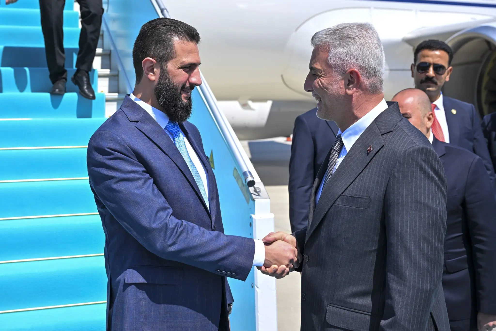 Suriye Cumhurbaşkanı NATO Zirvesi için Türkiye'de