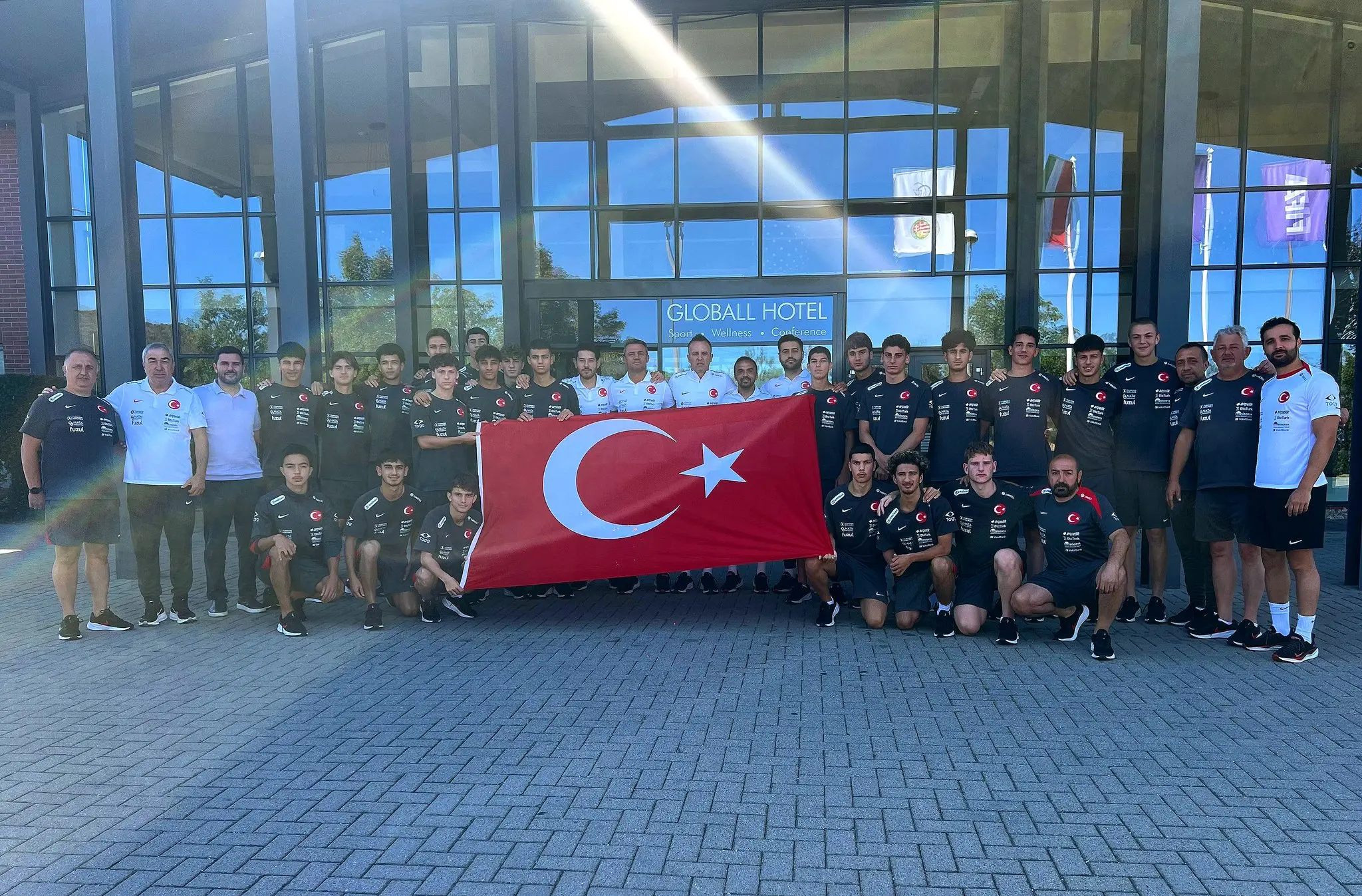 U17 Millî Takım, Zafer Bayramı'nı Kutladı