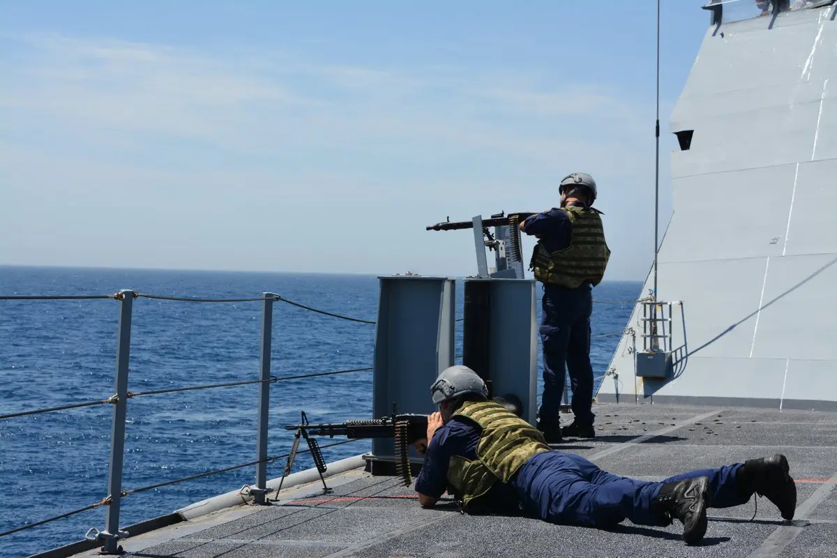 TCG Burgazada, Belçika Donanma Günü için tatbikat gerçekleştirdi