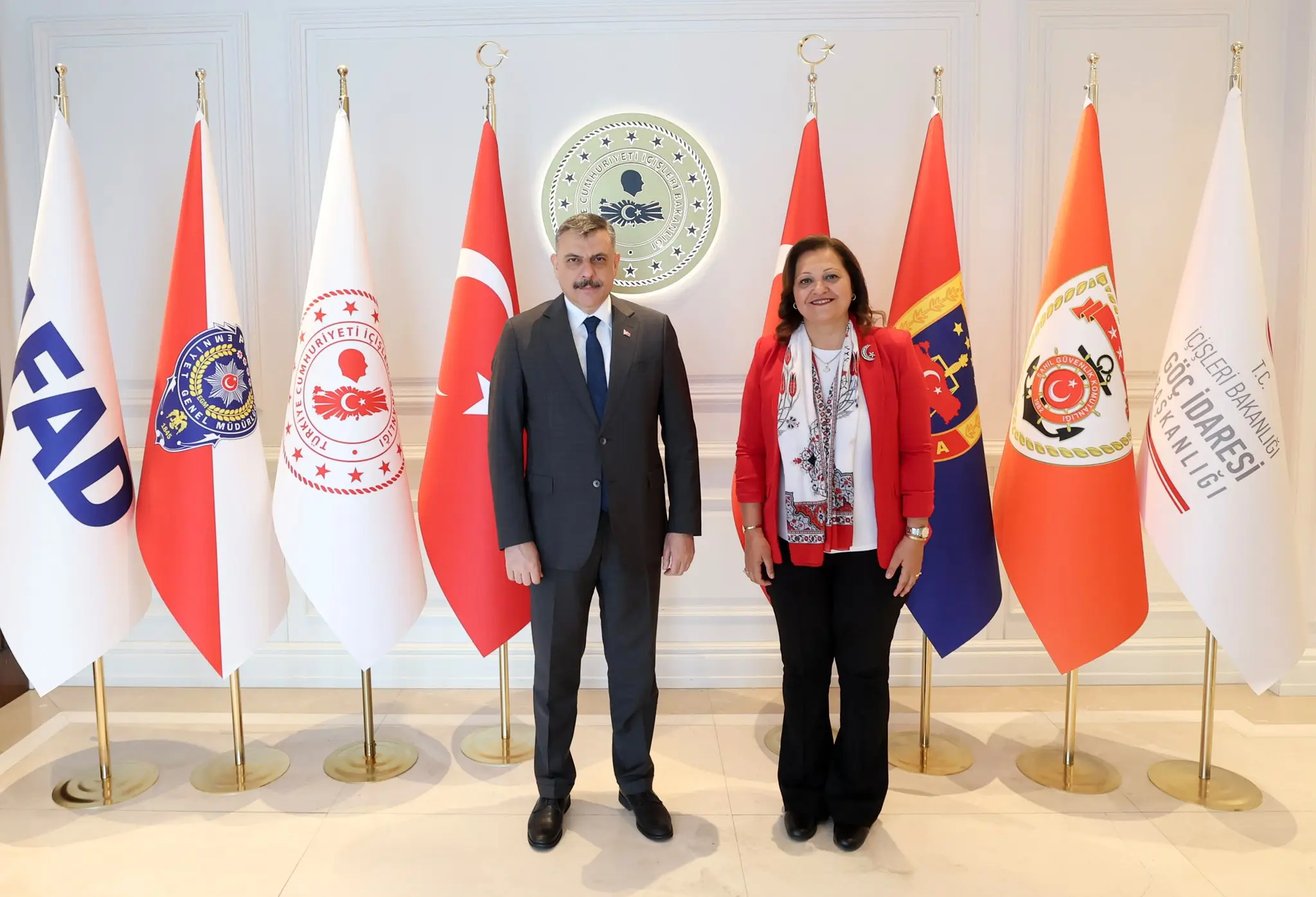 Dinar Belediye Başkanı İçişleri Bakanı'nı Ziyaret Etti