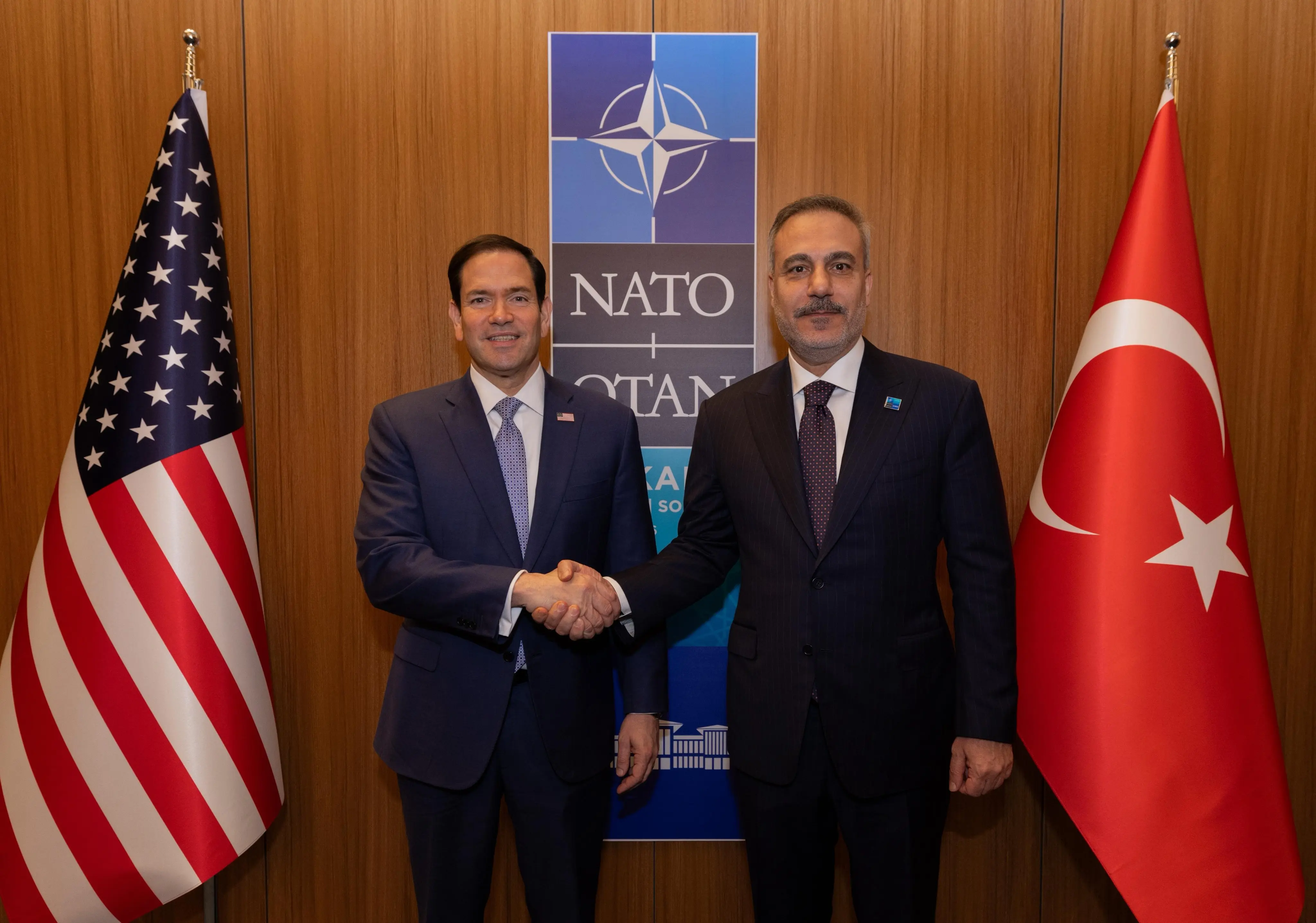 Hakan Fidan, NATO Zirvesi'nde Rubio ile görüştü