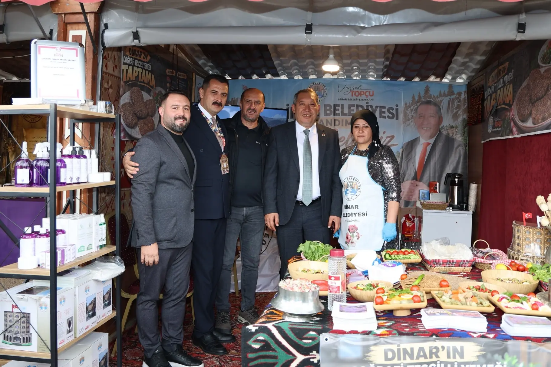 Gastro Afyon Festivali'nde Dinar Standı İlgi Gördü
