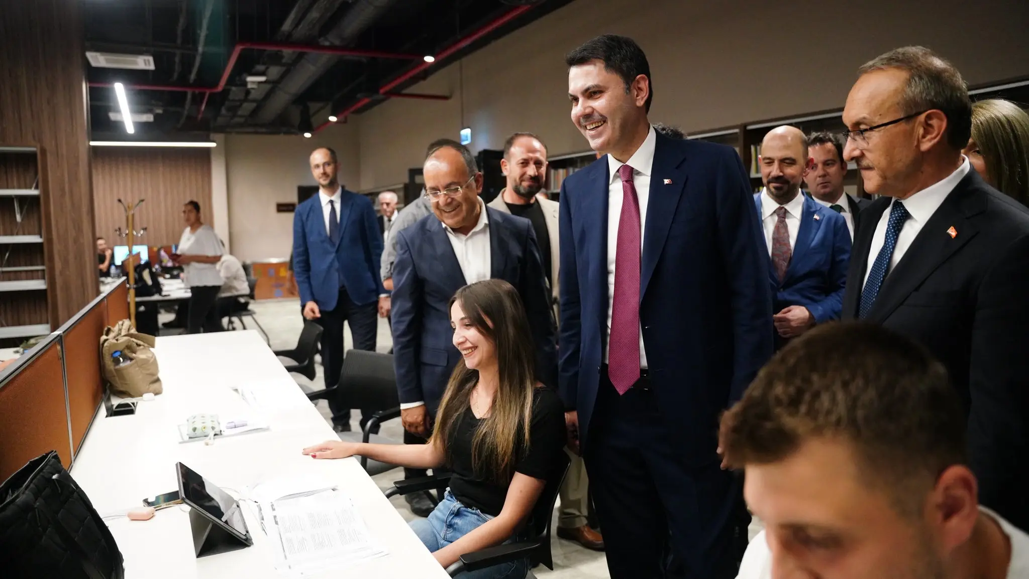 Malatya Şehir Kütüphanesi'nde gençlerle buluşma