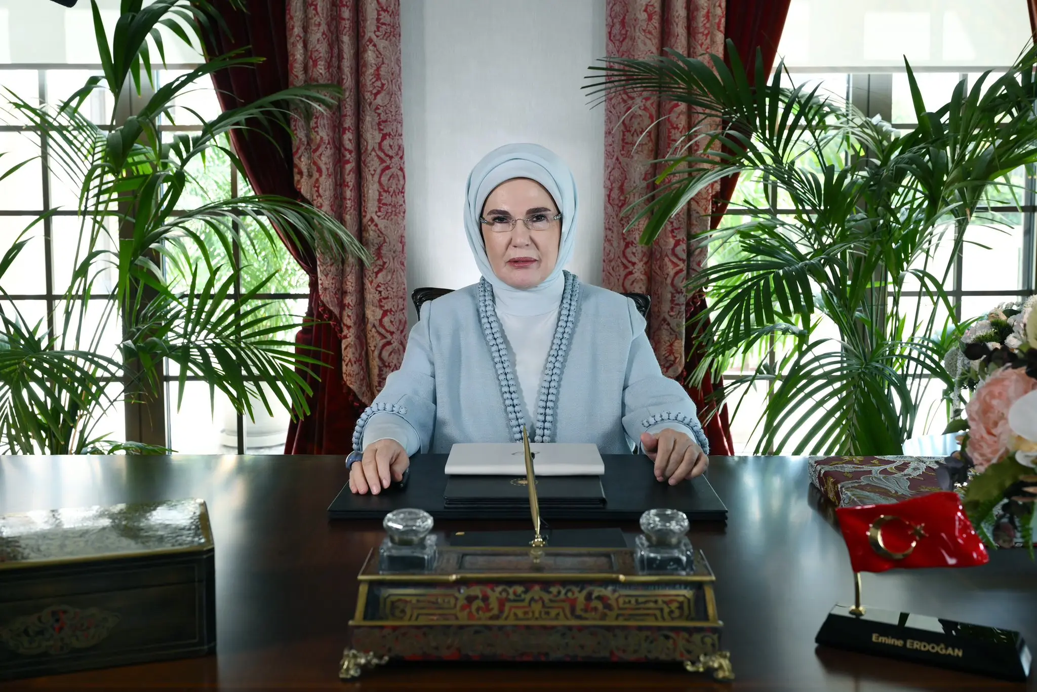 Emine Erdoğan, Lider Eşleri Zirvesi'ne Video Gönderdi