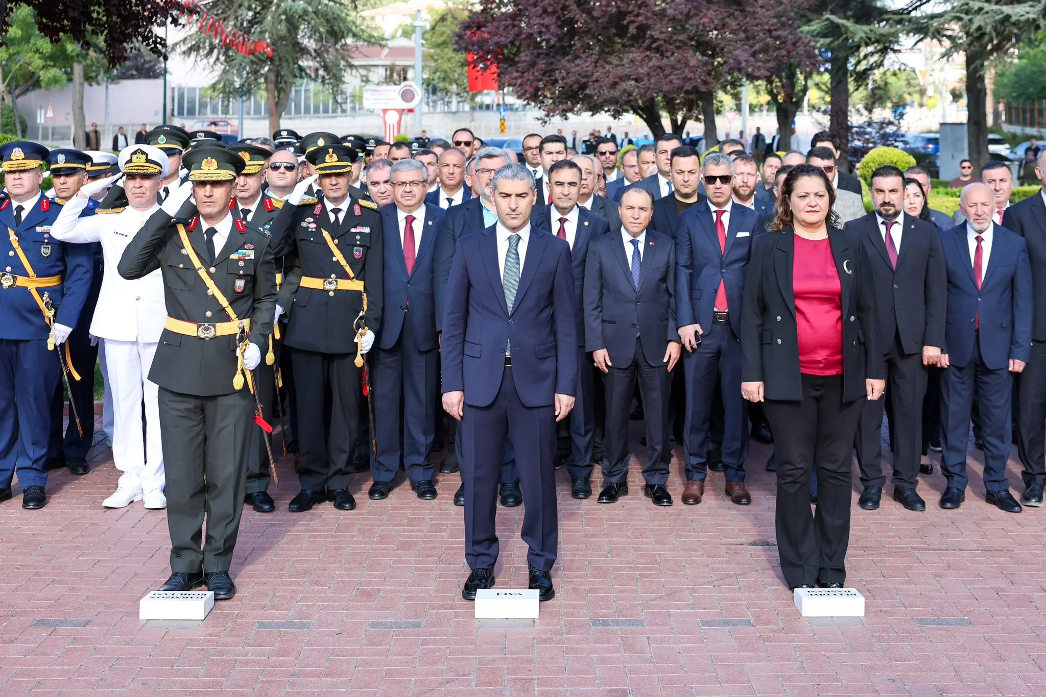 104. Zafer Bayramı'nda kahramanlar anıldı