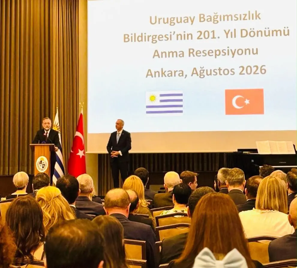Levent Gümrükçü, Uruguay Ulusal Günü Resepsiyonuna Katıldı