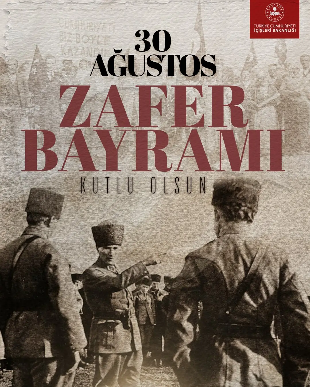 104. Zafer Bayramı coşkuyla kutlandı