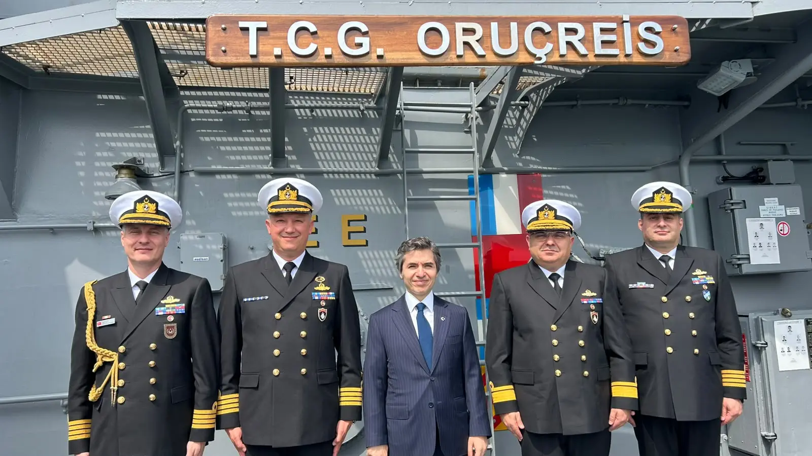 TCG Oruçreis Frigate Visits Southampton Port