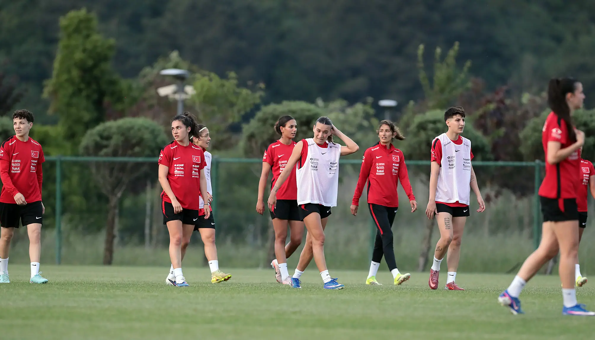 Kadın Millî Takımı, Kuzey İrlanda Maçına Hazırlanıyor