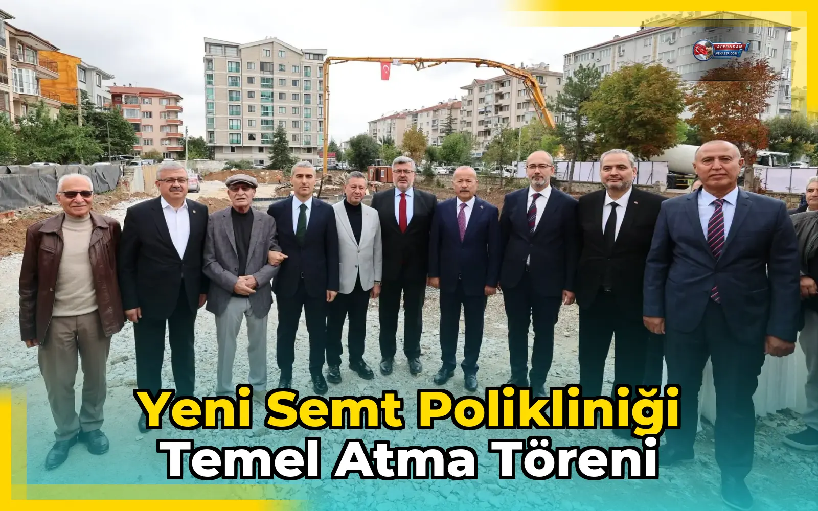 Yeni Semt Polikliniği Temel Atma Töreni