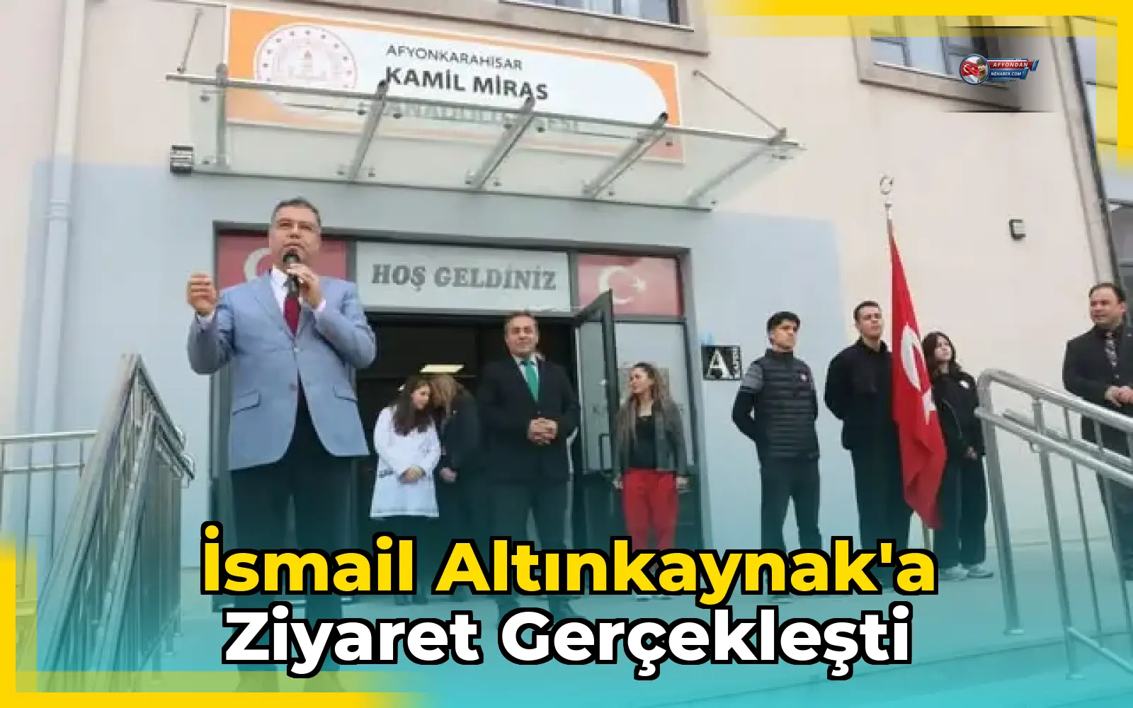İsmail Altınkaynak'a Ziyaret Gerçekleşti