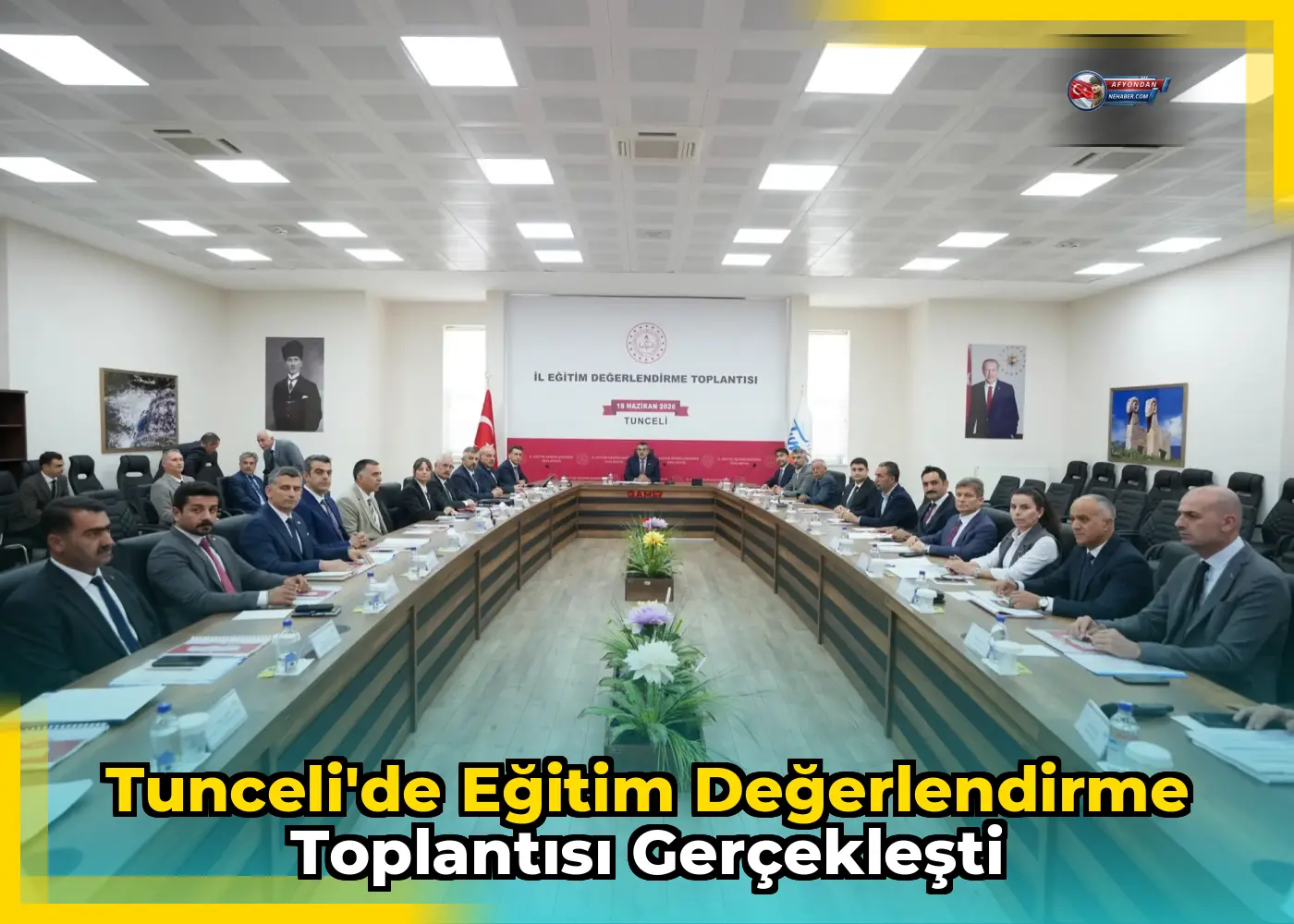 Tunceli'de Eğitim Değerlendirme Toplantısı Gerçekleşti