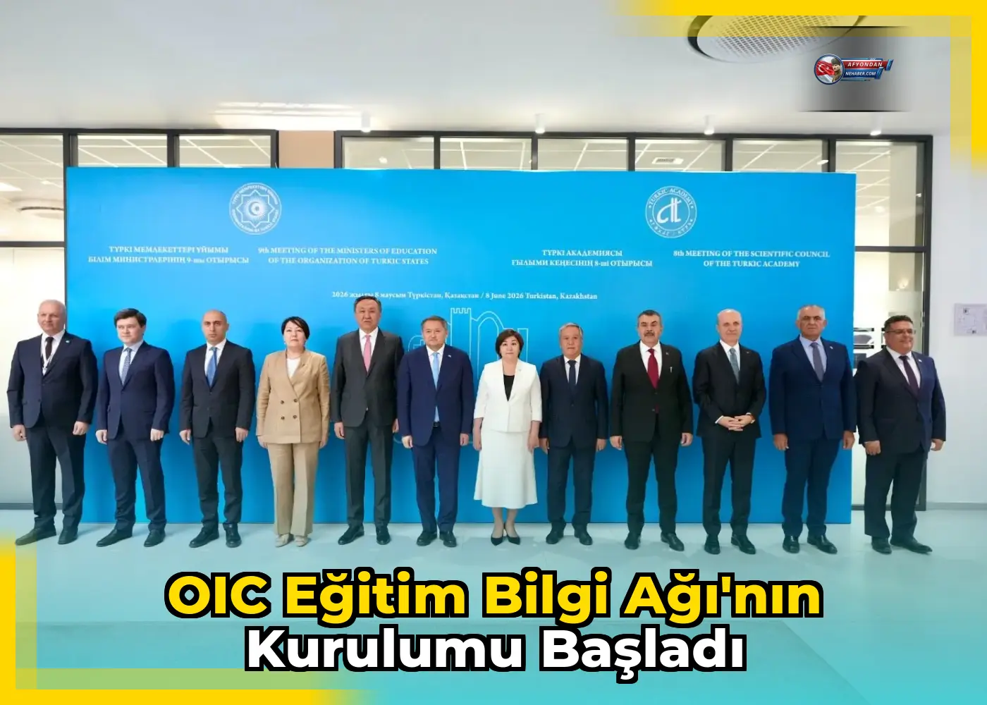 OIC Eğitim Bilgi Ağı'nın Kurulumu Başladı