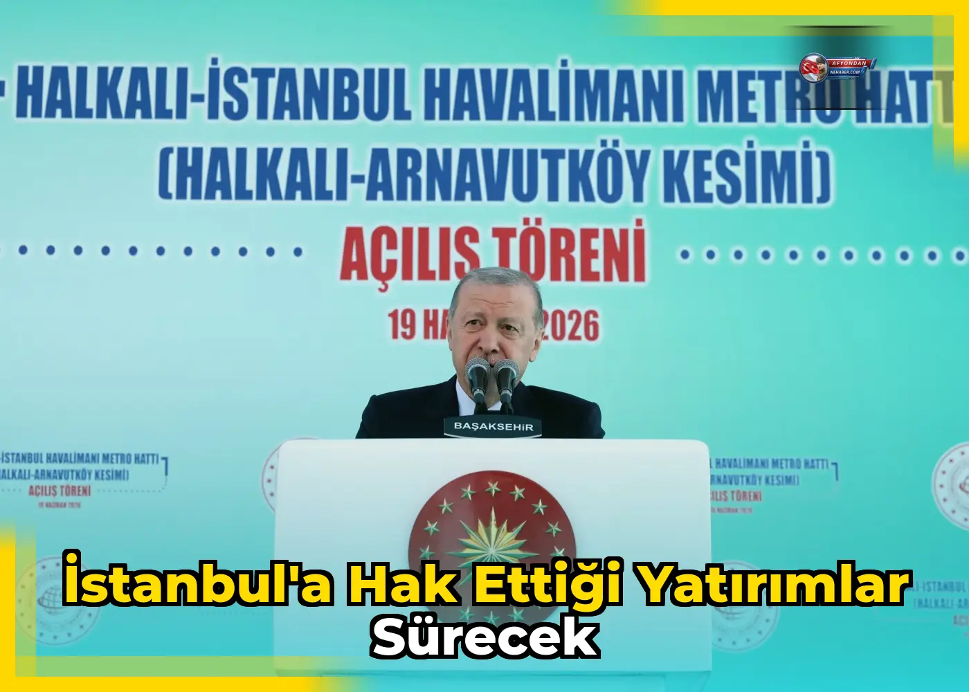 İstanbul'a hak ettiği yatırımlar sürecek