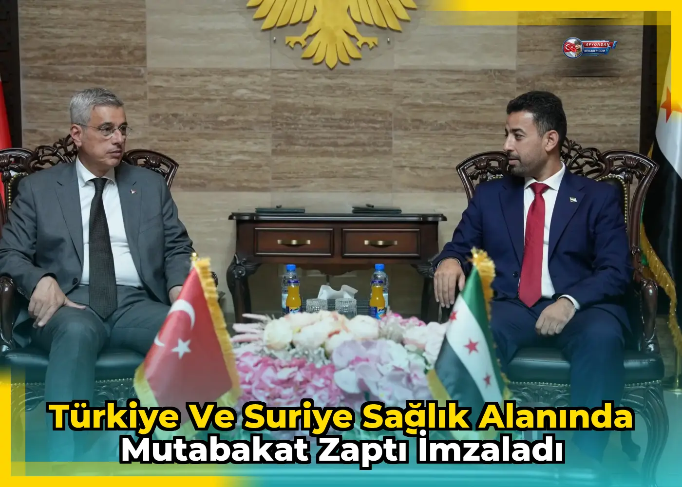 Türkiye ve Suriye Sağlık Alanında Mutabakat Zaptı İmzaladı