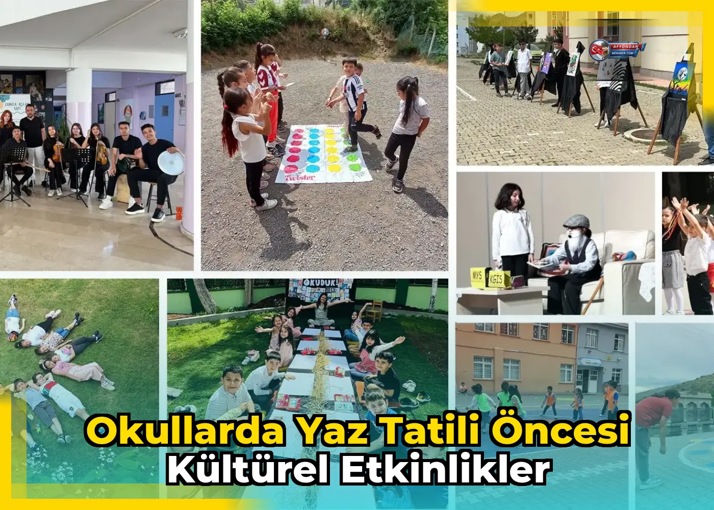 Okullarda Yaz Tatili Öncesi Kültürel Etkinlikler